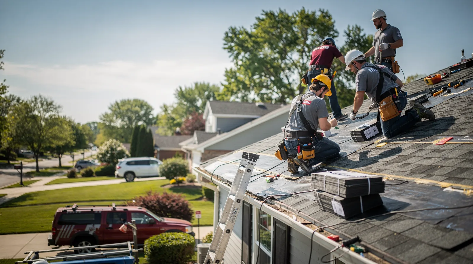 Roof Repair in Belvedere Tiburon, CA around you